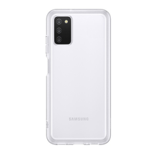 Samsung szilikon telefonvédő ÁTLÁTSZÓ [Samsung Galaxy A03s (SM-A037F)] (EF-QA038TTEG) tok és táska
