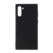 Samsung Szilikon telefonvédő (matt) FEKETE Samsung Galaxy Note 10 (SM-N970F) tok és táska