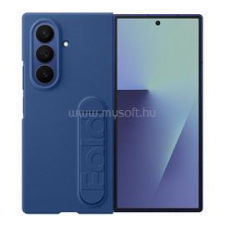 Samsung szilikon telefonvédő (matt, kitámasztó + képernyővédő fólia) KÉK (EF-MF966CNEGWW) tok és táska