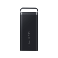 Samsung T5 EVO hordozható SSD, USB 3.2 Gen1 Type-C, 8TB, fekete (MU-PH8T0S/EU) merevlemez