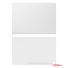 Samsung Tab S10 FE+ Smart tok, fehér tablet tok