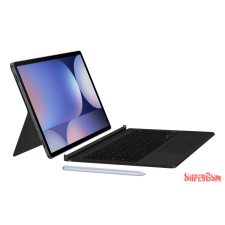 Samsung Tab S10P/S9P/S9 FE Plus billentyűzetes tok,Fekete tablet tok