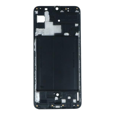 Samsung tel-szalk-014225 Samsung Galaxy A70 fekete előlap lcd keret, burkolati elem mobiltelefon, tablet alkatrész