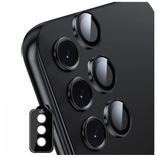 Samsung - Telefon-fóliák Samsung Galaxy A34 5G - Metal - üveg, kameralencse védőkeret - fekete mobiltelefon kellék