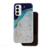 Samsung Telefontok Samsung Galaxy A05s - Gold Glam Iceberg - mintás műanyag hátlap tok, szilikon kerettel