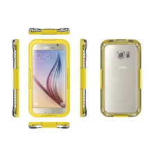 Samsung TiPX Samsung G925 Galaxy S6 Edge sárga vízálló tok tok és táska