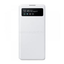 Samsung tok álló (aktív FLIP, oldalra nyíló, Smart View Cover) FEHÉR (EF-EG770PWEGEU) tok és táska