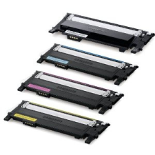 Samsung Utángyártott samsung clp365 toner cyan 1.000 oldal kapacitás c406s ik nyomtatópatron & toner