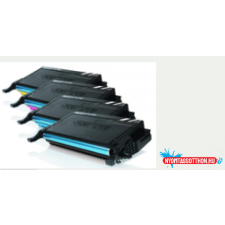 Samsung Utángyártott SAMSUNG CLP620/670B Toner Bk. 5.000 oldal kapacitás K5082L IK nyomtatópatron & toner