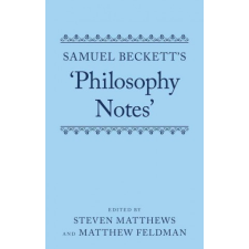  Samuel Beckett's 'Philosophy Notes' idegen nyelvű könyv