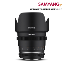 Samyang Cine MF 50mm T1.5 VDSLR MK2 objektív (Sony E) objektív