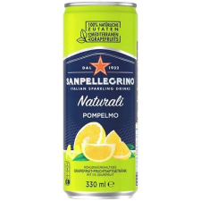 San Pellegrino Üdítőital, szénsavas, 0,33 l, SAN PELLEGRINO, grapefruit (KHI195V) üdítő, ásványviz, gyümölcslé