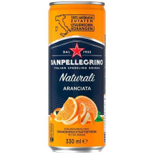 San Pellegrino Üdítőital, szénsavas, 0,33 l, SAN PELLEGRINO, narancs (KHI188V) üdítő, ásványviz, gyümölcslé