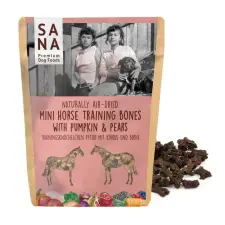 Sana Sana tréningcsontok ló sütőtök és édesburgonya 100g jutalomfalat kutyáknak