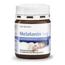  Sanct Bernhard Melatonin 1mg rágótabletta 120db vitamin és táplálékkiegészítő