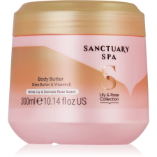 Sanctuary Spa Lily & Rose mélyhidratáló testvaj 300 ml testápoló