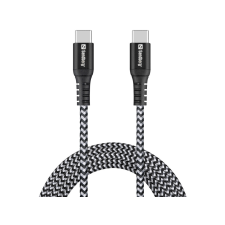 SANDBERG 441-67 USB 2.0 2 M USB C Fekete, Fehér kábel és adapter