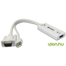 SANDBERG 508-78 VGA+Audio - HDMI converter kábel és adapter