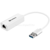 SANDBERG Átalakító - USB3.0 Gigabit Network Adapter (USB3.0, RJ45, 10/100/1000Mbps, fehér) (SANDBERG_133-90)