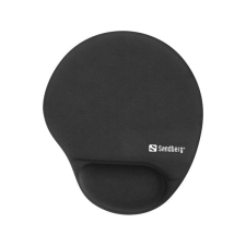 SANDBERG Egérpad - Memory Foam Mousepad Round (memória habos csuklótámasz fekete) asztali számítógép kellék