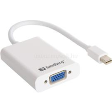 SANDBERG Kábel Átalakító - Adapter MiniDP>VGA+Audio (SANDBERG_509-05) kábel és adapter