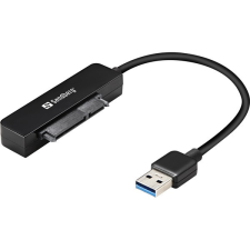SANDBERG Kábel Átalakító - USB3.0 to SATA Link (fekete; USB bemenet - SATA 2,5&quot; kimenet; max.5 Gbit/sec) asztali számítógép kellék