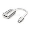SANDBERG Kábel Átalakító - USB-C to DisplayPort Link (ezüst; USB-C bemenet - DisplayPort kimenet; Aluminium) (SANDBERG_136-19)