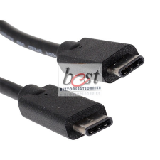 SANDBERG Kábel - USB-C (2m; fekete; USB-C apa be-/kimenet; USB3.1 Gen2 kompatibilis; 10Gbps) kábel és adapter