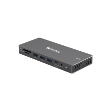 SANDBERG Notebook Dokkoló - USB-C 13in1 DockingStation Pro
