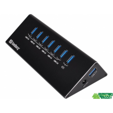 SANDBERG Sandberg 133-82 6+1 Portos USB 3.0 Hub asztali számítógép kellék