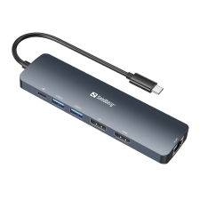 SANDBERG USB-C 8K Display Dock notebook dokkoló (136-43) (136-43) laptop kellék