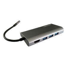 SANDBERG USB-C Dock Multi-5 Gray laptop kellék
