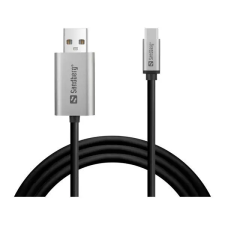 SANDBERG USB-C to DisplayPort Cable 2m Black 136-51 kábel és adapter