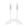 SANDBERG USB-C - USB-C (USB 3.1 Gen 2) kábel 100W fehér 1m (136-53) (136-53)