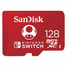 Sandisk 128GB SD micro (SDXC Class 10 UHS-I U3) Nintendo Switch memória kártya memóriakártya