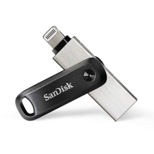Sandisk 128gb usb3.0/apple lightning ixpand go fekete-ezüst (183588) flash drive pendrive