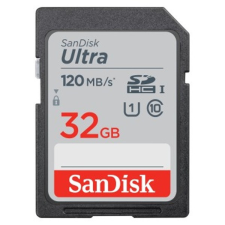 Sandisk 186496, SDHC ULTRA KÁRTYA 32GB, 120MB/s, CL10, UHS-I memóriakártya