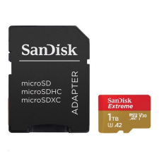 Sandisk 1 TB MicroSDXC Card Extreme (190 MB/s, Class 10, U3, V30) memóriakártya