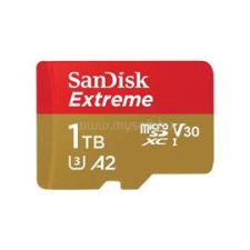 Sandisk 1TB SD micro Extreme (SDXC Class 10 UHS-I U3) memóriakártya (SANDISK_121590) memóriakártya