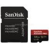 Sandisk 214504, MICROSDXC EXTREME PRO KÁRTYA 128GB, 200MB/s C10, V30, UHS-I, U3, A2 (214504)