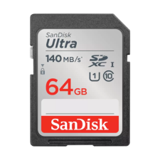 Sandisk 215415, SDXC ULTRA KÁRTYA 64GB, 140MB/s CL10 UHS-I memóriakártya