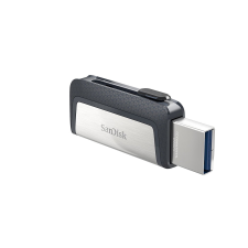 Sandisk 256GB Ultra Dual Drive USB 3.1 Pendrive - Fekete/Ezüst pendrive
