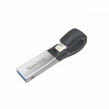 Sandisk 256GB USB3.0/Lightning iXpand Flash Drive Silver pendrive