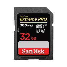 Sandisk 32GB Extreme Pro SDHC UHS-II CL3 memóriakártya memóriakártya