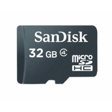 Sandisk 32GB microSDHC Sandisk CL4 + adapter (SDSDQM-032G-B35A) memóriakártya