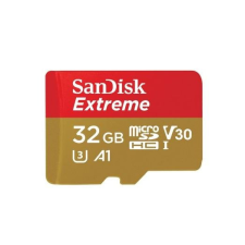 Sandisk 32GB microSDXC Sandisk Extreme Mobile Gaming V30 U3 A2 (186490 / SDSQXAF-032G-GN6GN) memóriakártya