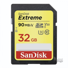 Sandisk 32GB SD (SDHC UHS-I U3) Extreme memória kártya memóriakártya