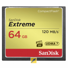 Sandisk 64GB CF Extreme Memóriakártya memóriakártya