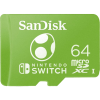 Sandisk 64GB microSDXC Sandisk Nintendo Switch Yosi Edition UHS-I (SDSQXAO-064G-GN6ZN) (SDSQXAO-064G-GN6ZN)