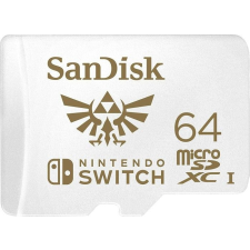 Sandisk 64GB microSDXC UHS-I V30 U3 For Nintendo Switch adapter nélkül memóriakártya